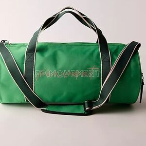 Free People Movement Good Sport Duffle‎ Bag. Green